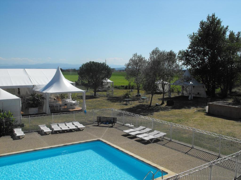 Domaine De Garabaud Otel Mazères Dış mekan fotoğraf
